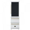 Forno Azienda 24\" Dual Zone Wine Cooler, 15.8 Cu.Ft, 108 Bottles & 100 Cans, White - FWCDR6628-24WHT Refrigerator