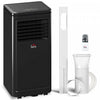 HOMCOM 8000 BTU Portable Air Conditioner for Room up to 344 Sq Ft, Black