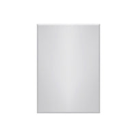 Dovetail 24 Inch Frameless Rectangular Mirror In Chrome 