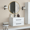 Halpert Gold 32" Mirror|Miroir Halpert de 32 po doré