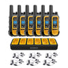 6 Dewalt Dxfrs300 Walkie Talkies Plus Earpieces - 1 Watt, Heavy Duty, 22 Channel Long Range Two Way |6 Talkies Walkie Dewalt Dxfrs300 Plus Ecouteurs - 1 Watt, Robuste, 22 Canaux Radios Bidirectionnelle