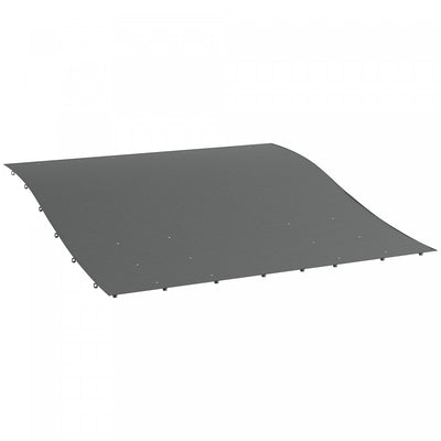Outsunny Replacement Pergola Canopy For Outsunny 84c-038 Series, Dark Grey