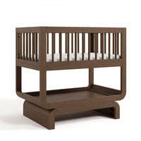 Storkcraft Santorini Deluxe 3-in-1 Convertible Bassinet - Hazelnut Crib