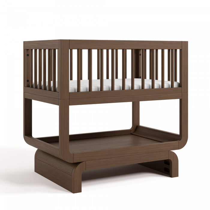Storkcraft Santorini Deluxe 3-in-1 Convertible Bassinet - Hazelnut