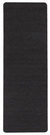 Modern 2'6\" x 6'7\" Hobnail indoor/outdoor Rug mat in Black Outdoor Area Rug