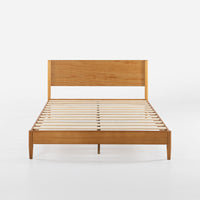 Allen Bamboo Platform Bed with Headboard - Full Size 