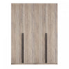 Lee Modern 2-Piece Wardrobe Closet in Rustic Gray Armoire | Armoire-penderie moderne Lee 2 pieces en gris rustique