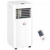HOMCOM 8000 BTU Air Conditioner, Quiet AC Unit with Remote Control, White