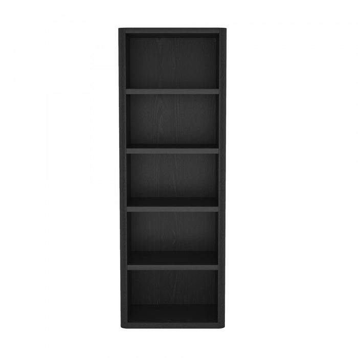 Rivington Modern 28\" Open Bookcase in Black