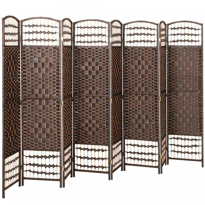 HOMCOM 5.6ft Folding Room Divider, Freestanding Privacy Screen for Bedroom