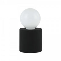 Dainolite Tonya 1 Light Table Lamp Matte Black