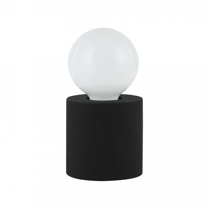 Dainolite Tonya 1 Light Table Lamp Matte Black