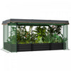 Outsunny Galvanized Raised Garden Bed With Crop Cage And Shade Cloth|Outsunny Lit De Jardin Sureleve Galvanise Avec Cage De Culture Et Toile