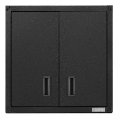 Gladiator Full-Door Wall Gearbox - Hammered Granite|Armoire murale GearBox à portes pleine grandeur de Gladiator - granite martelé
