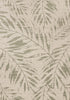 Jackson Taupe White Elegant Border Outdoor Rug, 5'3" x 7'7" Outdoor Area Rug | Tapis d'exterieur Jackson Taupe Blanc a bordure elegante, 5'3" x 7'7"