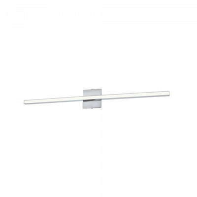 Dainolite Arandel Vanity Light 24w LED Polished Chrome White Acrylic Diffuser Lamp|Lumière de coiffeuse Arandel de Dainolite en acrylique blanc qui diffuse la lumière, avec fini chromé poli et ampoule à DEL de 24 W