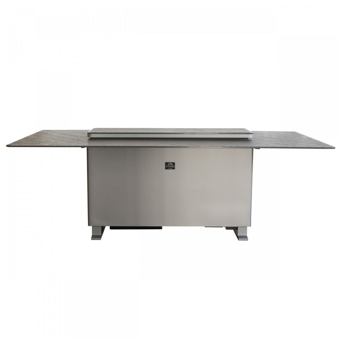 Forno Cinetico Smart Dining Table, Sandstone Black, 5.3 cu.ft fridge and freezer-FDTFR7044-86BLK Refrigerator