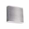 Dainolite Emery LED Wall Sconce 15w Satin Chrome Frosted Acrylic Diffuser Lamp|Applique murale Emery de Dainolite en acrylique givré qui diffuse la lumière, avec fini chromé satiné et ampoule à DEL de 15 W