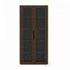 Rivington Modern 38" Bookcase Cabinet in Walnut | Armoire bibliotheque moderne Rivington 38" en noyer