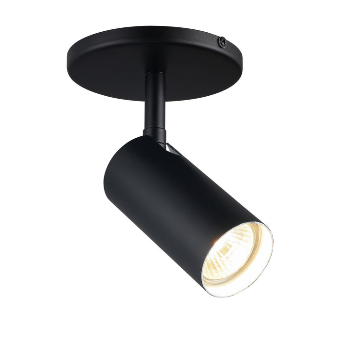 Dainolite Stanly 1 Light Spotlight Matte Black Lamp