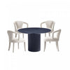 Hathaway and Palmer Modern Industry Chic 5-Piece Dining Set in Silver Lining and Black Dining Room Set | Ensemble de salle a manger 5 pieces Hathaway et Palmer Modern Industry Chic en finition Silver Lining et noir