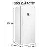 Kenmore Upright 17 Cu. Ft. Freezer - KKUF17-W|Congélateur vertical Kenmore de 17 pi3 - KKUF17-W