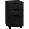 Homcom Mobile Filing Cabinet, 3 Drawer File Cabinet On Wheels|Homcom Classeur Mobile, Classeur A 3 Tiroirs Sur Roulettes