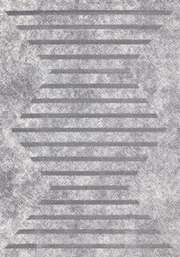Covington Distressed Geometric Lines Indoor Area Rug - 6'7