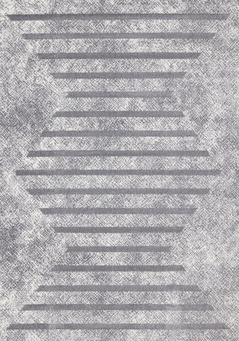 Covington Distressed Geometric Lines Indoor Area Rug - 6'7\" x 9'10\"