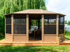 Gazebo Penguin Florence - Solarium 12x15 Metal Roof|Gazebo Penguin Florence - Solarium 12x15 Toit d'acier