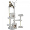 Pawhut 73.5" Tall Cat Tree, Multi-level Cat Tower For Indoor Cats With Scratching Posts, Cat Condos,|Pawhut Arbre A Chat 73.5", Tour A Plusieurs Niveaux Pour Chats D'interieur Avec Griffoirs, Condos Po