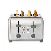 Kenmore 4-Slice Long Slot Toaster with Color Touchscreen and Wide Slots