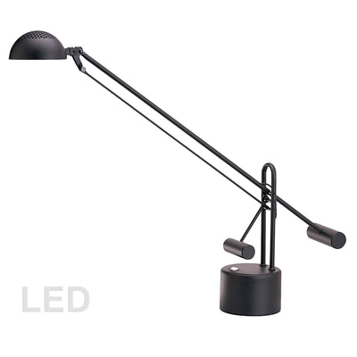 Dainolite LED Desk Lamp 8w Black Finish|Lampe de bureau de Dainolite avec fini noir et ampoule à DEL de 18 W