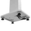 Kanto SX26 26" Fillable Speaker Stands with Isolation Feet and Fillable Channel - Pair, White | Pieds d'enceintes Kanto SX26 26" remplissables avec pieds isolants et canal de remplissage - paire, blanc