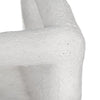 6" Tectured Open Square Cube - White | Cube ouvert texturé de 6 po - blanc