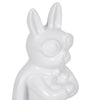 Ceramic 10" Super Dog - White|Super chien de 10 po en céramique - blanc