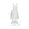 Ceramic 10" Super Dog - White|Super chien de 10 po en céramique - blanc