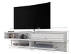 Manhattan Comfort Astor 70.86" Modern Floating Entertainment Center with Media Shelves - White|Meuble audio-vidéo flottant moderne Astor de Manhattan Comfort de 70,86 po avec tablettes multimédias - blanc