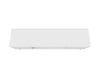 Manhattan Comfort Bradley 62.99" TV Stand with 2 Media Shelves & 2 Storage Shelves - White & Rustic Brown|Meuble pour téléviseur Bradley de Manhattan Comfort de 62,99 po avec 2 tablettes multimédias et 2 tablettes de rangement - blanc et brun rustique