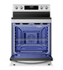 Midea 6.3 Cu. Ft. Freestanding Electric Range with Air Fry – Stainless Steel - MER30A15ASTC | Cuisinière électrique amovible Midea de 6,3 pi3 avec friture à air - acier inoxydable - MER30A15ASTC