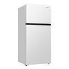 Hisense 30” 18 Cu. Ft. Counter-Depth Top-Mount Refrigerator – Stainless Steel - RT18N3AWE | Réfrigérateur Hisense de 18 pi3 et de 30 po de profondeur comptoir à congélateur supérieur - acier inoxydable - RT18N3AWE