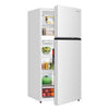 Hisense 30” 18 Cu. Ft. Counter-Depth Top-Mount Refrigerator – Stainless Steel - RT18N3AWE | Réfrigérateur Hisense de 18 pi3 et de 30 po de profondeur comptoir à congélateur supérieur - acier inoxydable - RT18N3AWE