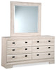 Yorkdale Dresser Mirror - White
