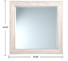 Yorkdale Dresser Mirror - White