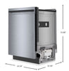 Bosch 24" Front Control Dishwasher – Fingerprint Resistant Stainless Steel - SHE3ADF5N  | Lave-vaisselle Bosch de 24 po avec commandes à l’avant - acier inoxydable résistant aux traces de doigts - SHE3ADF5N