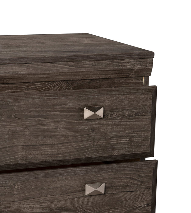 Yorkdale Bedroom 6-Drawer Dresser, 61.4\"W x 32.3\"H, Made in Canada - Grey