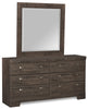 Yorkdale Bedroom Dresser Mirror, Made in Canada - Grey | Miroir de commode de chambre à coucher Yorkdale, fabriqué au Canada - gris