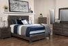 Yorkdale 6pc Bedroom Set with Panel Bed, Dresser, Mirror & Nightstand, Grey - Queen Size | Ensemble de chambre à coucher Yorkdale 6 pièces avec lit à panneau, commode, miroir et table de nuit…