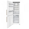 Forno Custodia 24" Bottom Freezer, 10.3 cu.ft., Left Swing, Ice Maker, White - FFFFD1766-24WHT-LS Refrigerator | Refrigerateur Custodia 24 po, 10,3 pi³, ouverture a gauche, machine a glacons, blanc - FFFFD1766-24WHT-LS