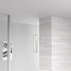 Dainolite Luna LED Pendant 6w White Finish Clear Glass Lamp|Luminaire suspendu Luna de Dainolite en verre transparent, avec fini blanc et ampoule à DEL de 6 W
